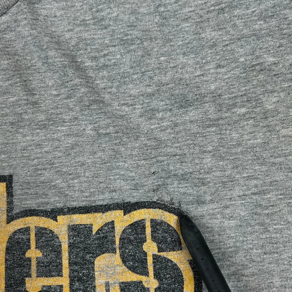 Vintage 90s‎ Nike Pittsburgh Steelers T Shirt Mens Sz L Center Check Worn Thin
